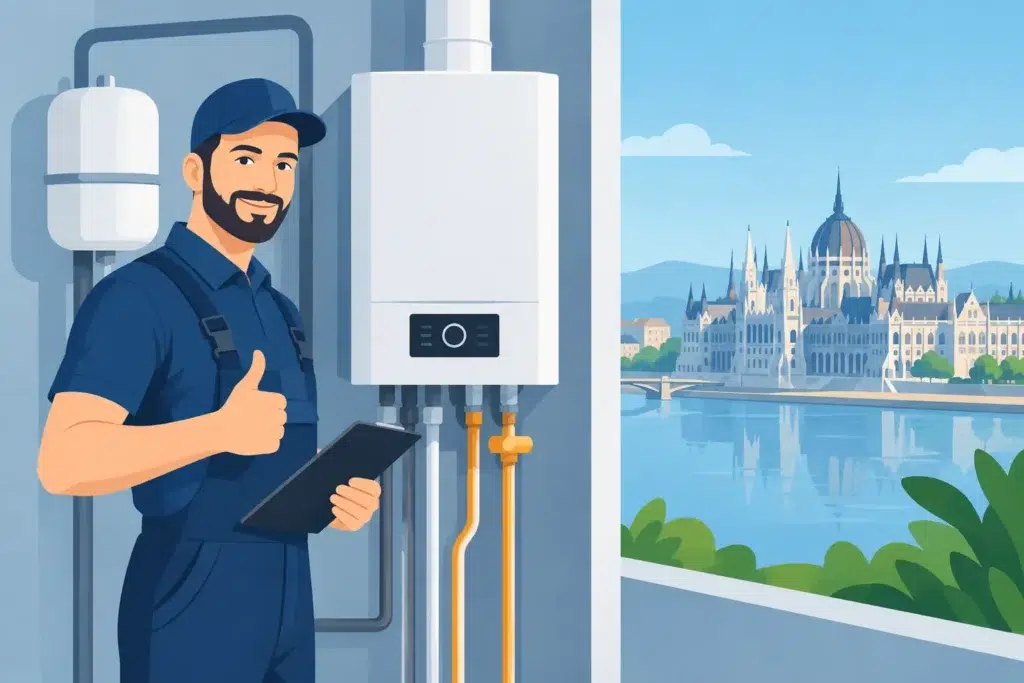 Budapest XI. kerületi kazáncsere biztos kézben